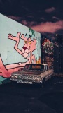 Wynwood-Garage-and-Art-Gallery-Pink-Panther-SCVALENZANO