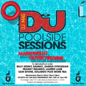 DJ MAG Poolside Sessions Miami