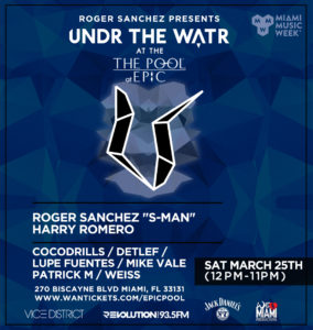 UNDR the WATR at the Epic Hotel Pool Party