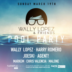 Wally Lopez Pool Party in Miami