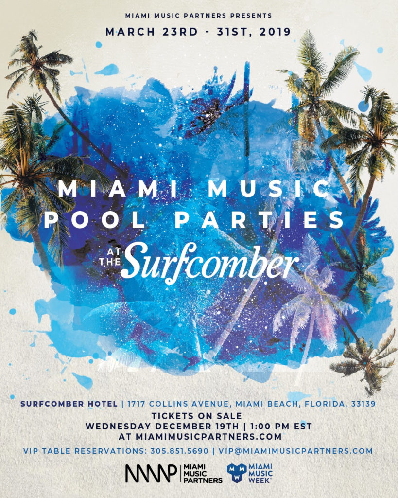 MIAMI MUSIC POOL PARTIES