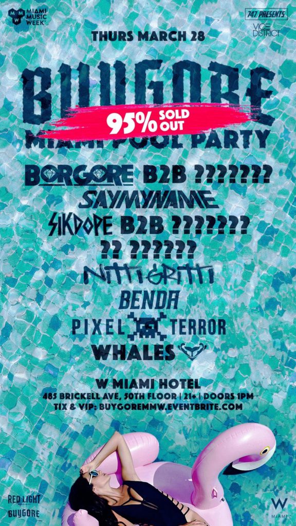 Buygore Miami Pool Party at the W Miami