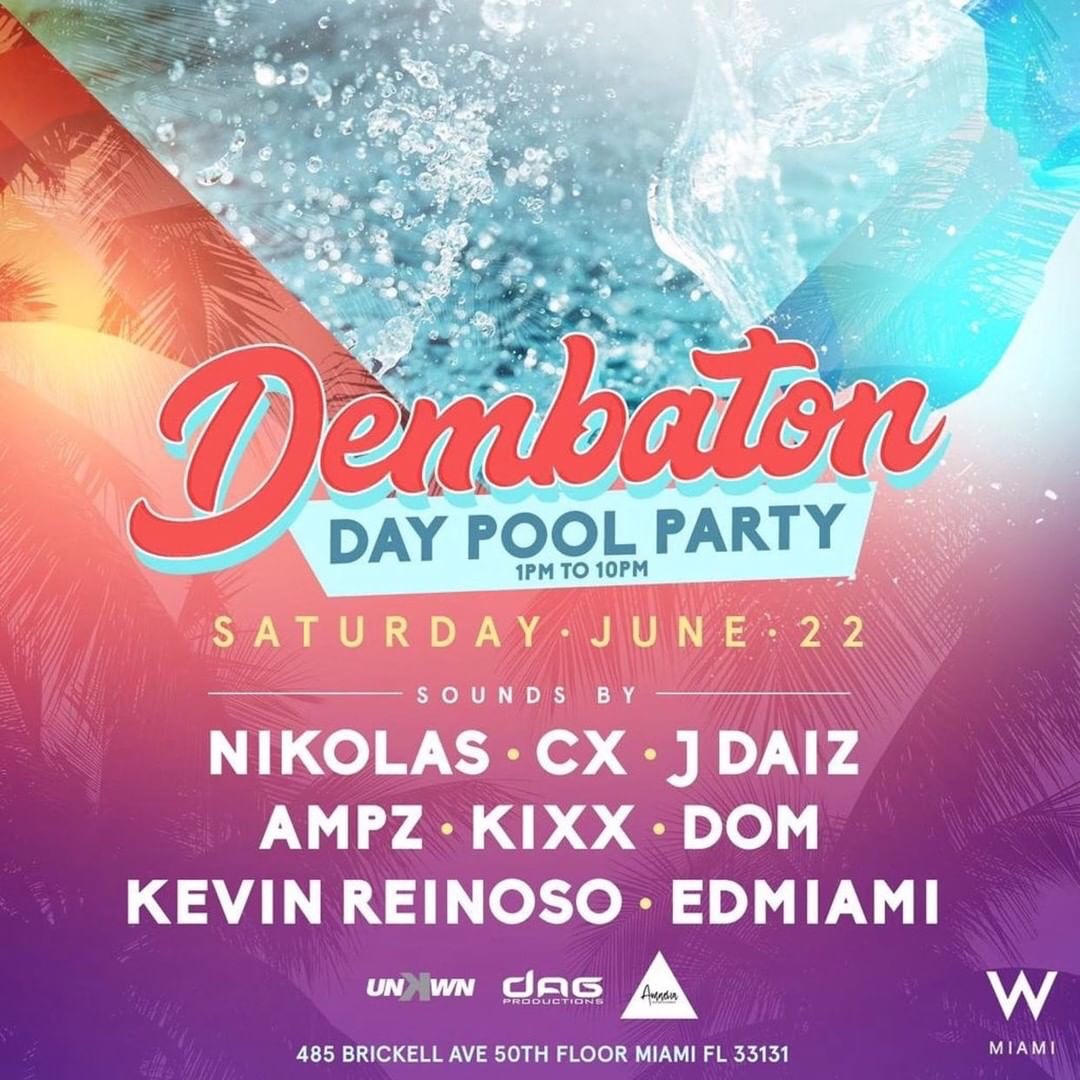 Dembaton Day Pool Party