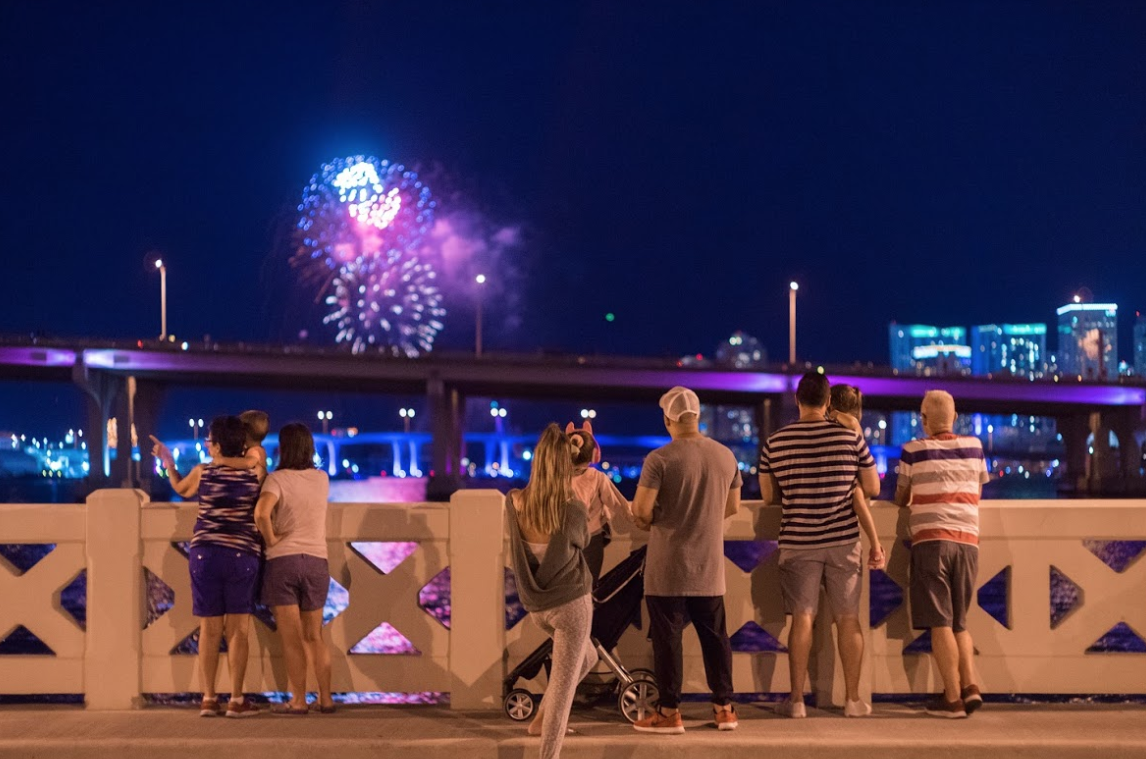 Fireworks this 4th of July photo by @DepotMSA