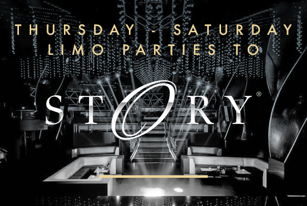 Limo parties to Story nightclub
