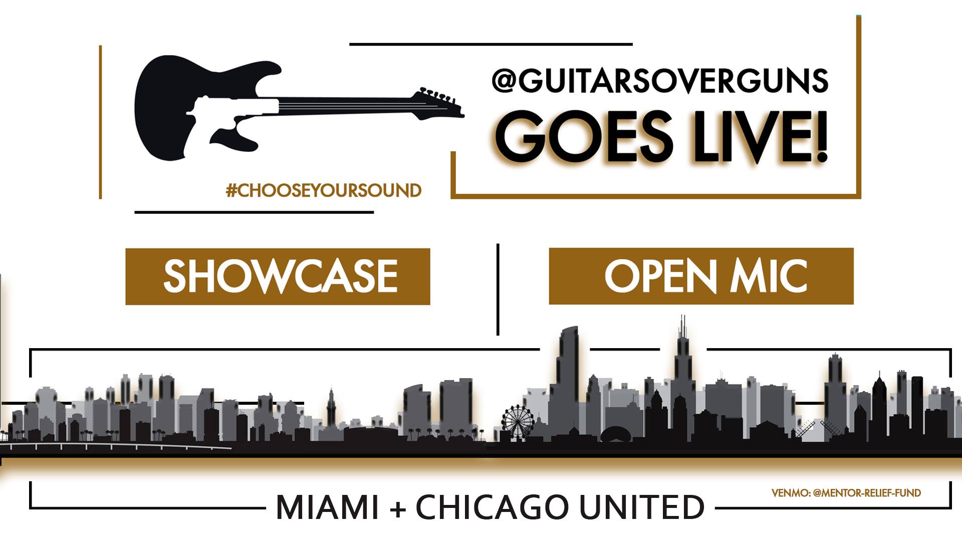Guitars over Guns Goes Live
