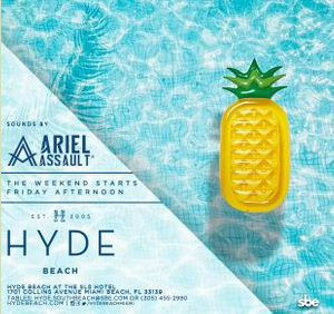 DJ Ariel Assault Live at Hyde Beach