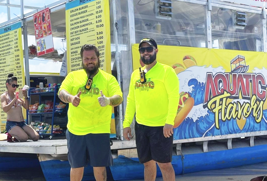 Meet the Owners of Aquatic Flavors, Gino and Joey.