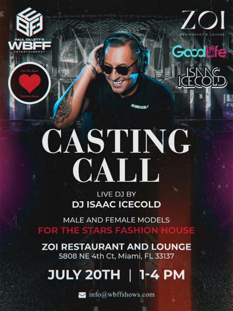 Model Casting Call Brunch at ZOI Miami