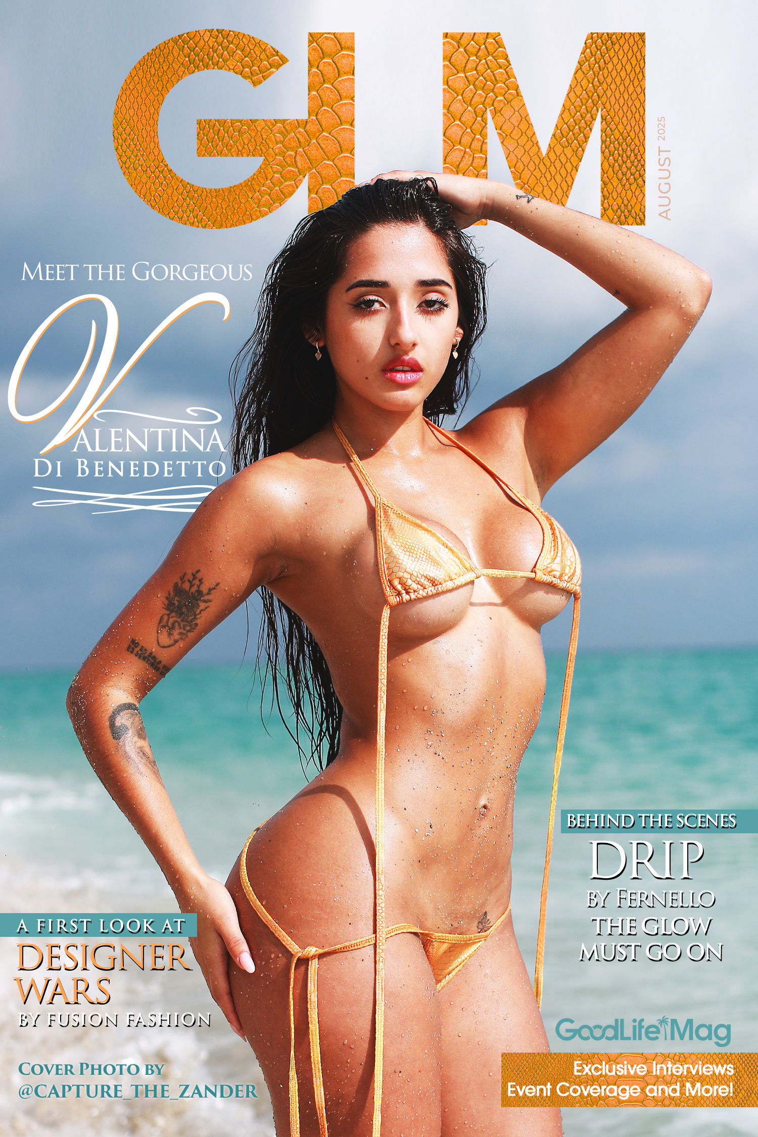 Que calor! Meet our August cover model, Valentina Di Benedetto.