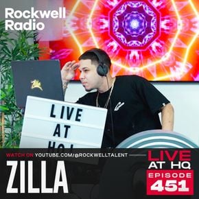 ROCKWELL RADIO LIVE AT HQ – ZILLA – AUG 2025 (EP. 451)