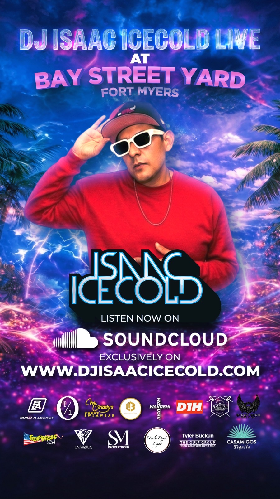 Dj Isaac Icecold LIVE at Bay Street Yard Fort Myers