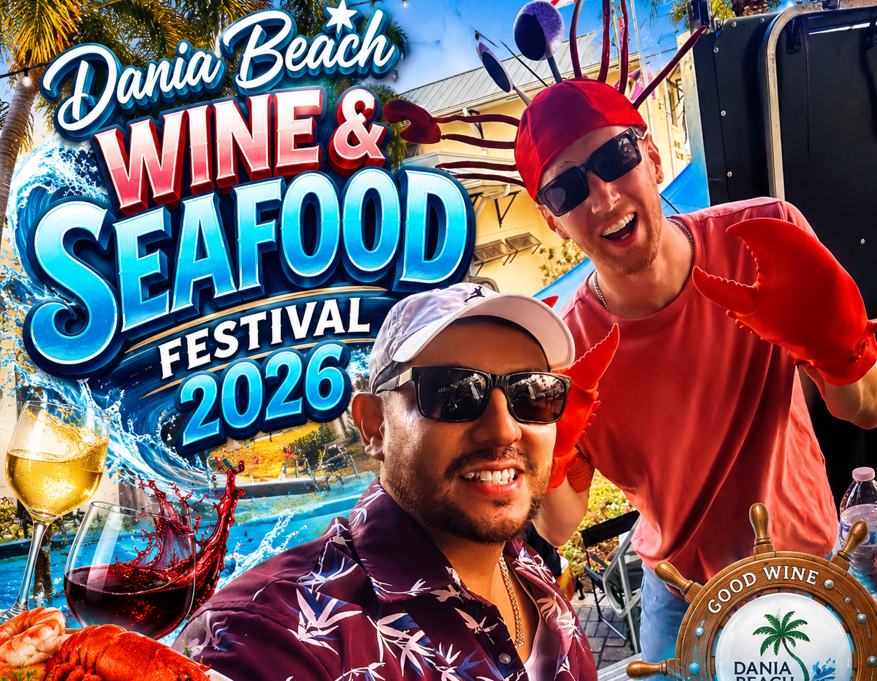 Dania Beach Seafood & Wine Festival 2026 | South Florida Nightlife Recap