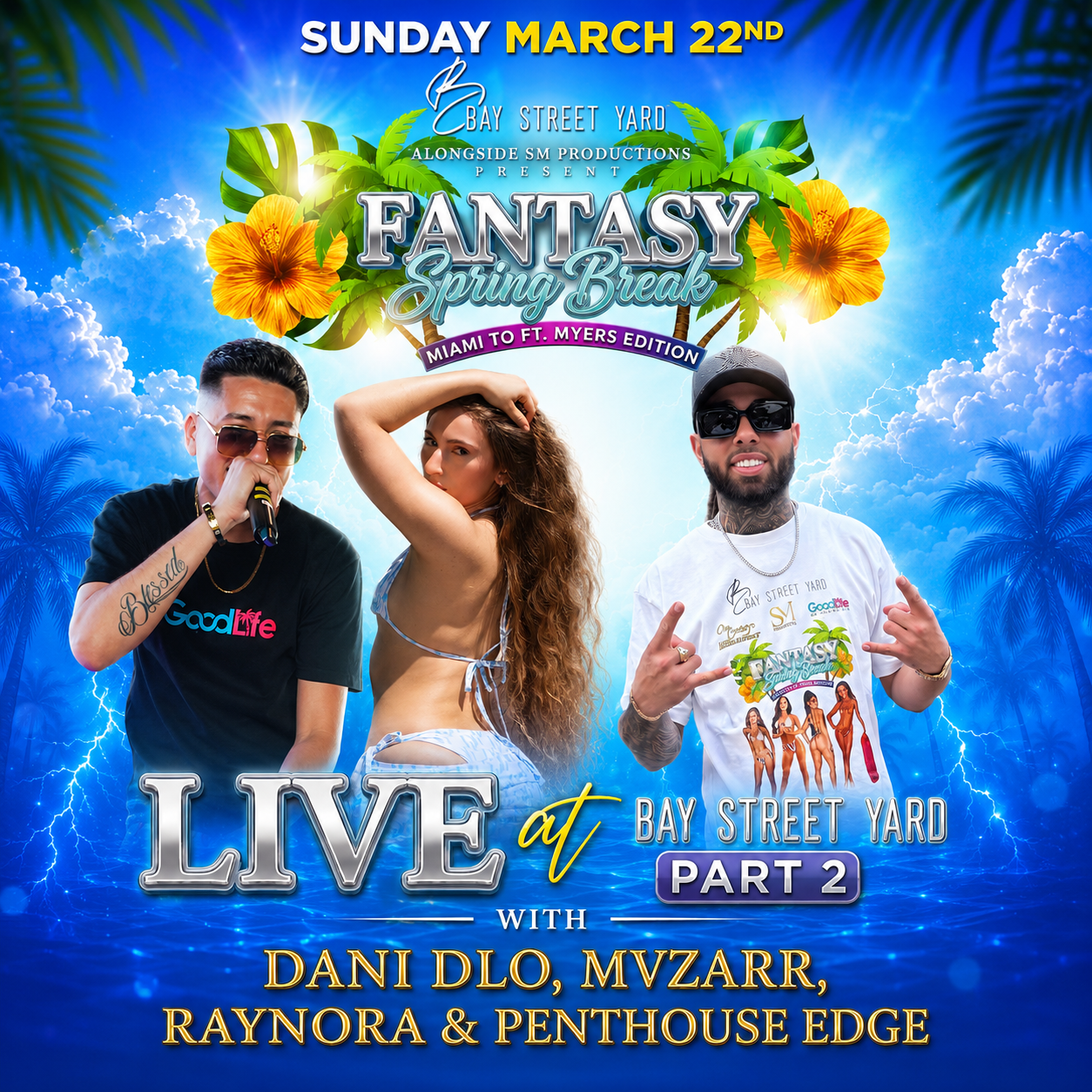 DJ Isaac Icecold Live at Bay Street Yard Ft. Myers Part 2 Open Format Mix 2026