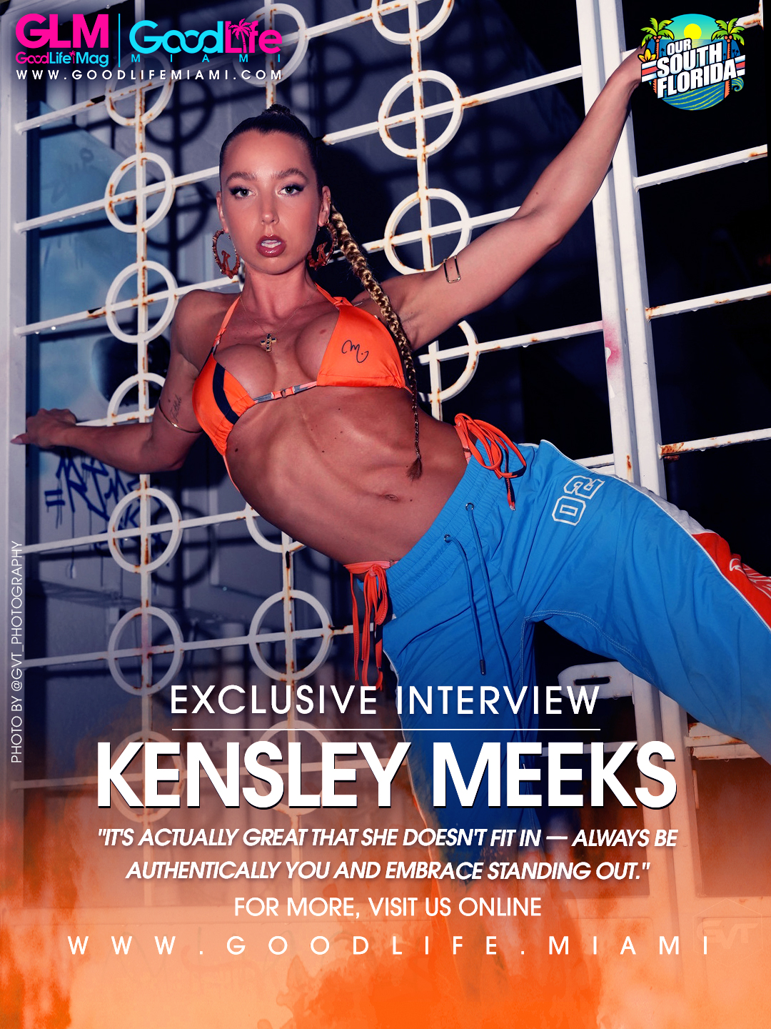 Kensley Meeks Realness, Discipline and Standing Out In Miami
